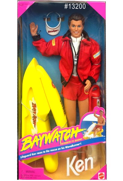 baywatch ken doll