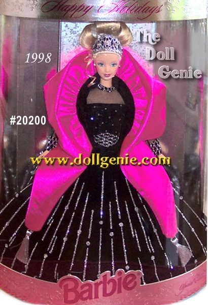 1998 barbie holiday doll