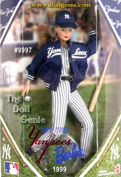 baseball barbie doll