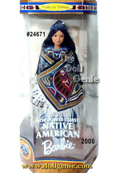 northwest coast native american barbie doll