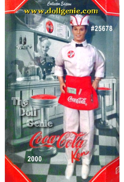 coca cola ken doll