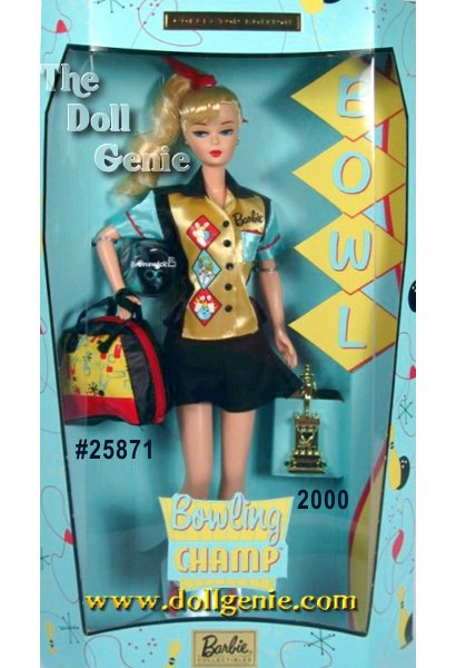 bowling barbie doll
