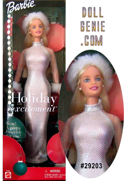 holiday excitement barbie