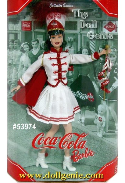 barbie coca cola collector doll