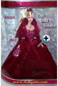 holiday barbie doll 2002