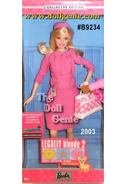legally blonde 2 barbie doll