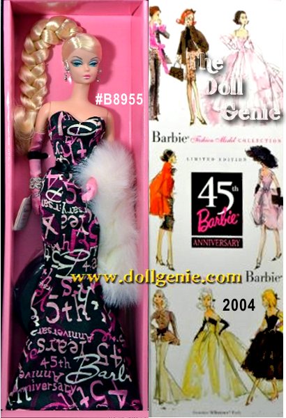 45th anniversary barbie