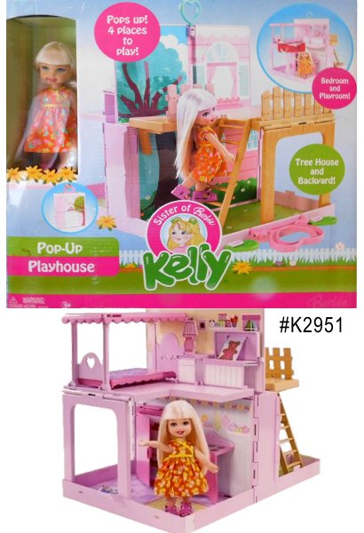 pop up barbie house