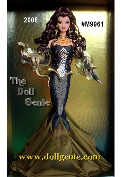 barbie doll as medusa