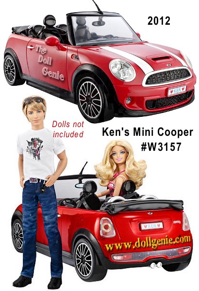 barbie car mini cooper