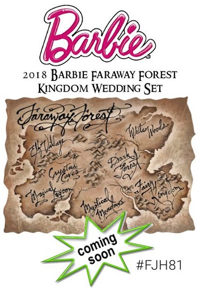 barbie faraway forest fairy kingdom wedding